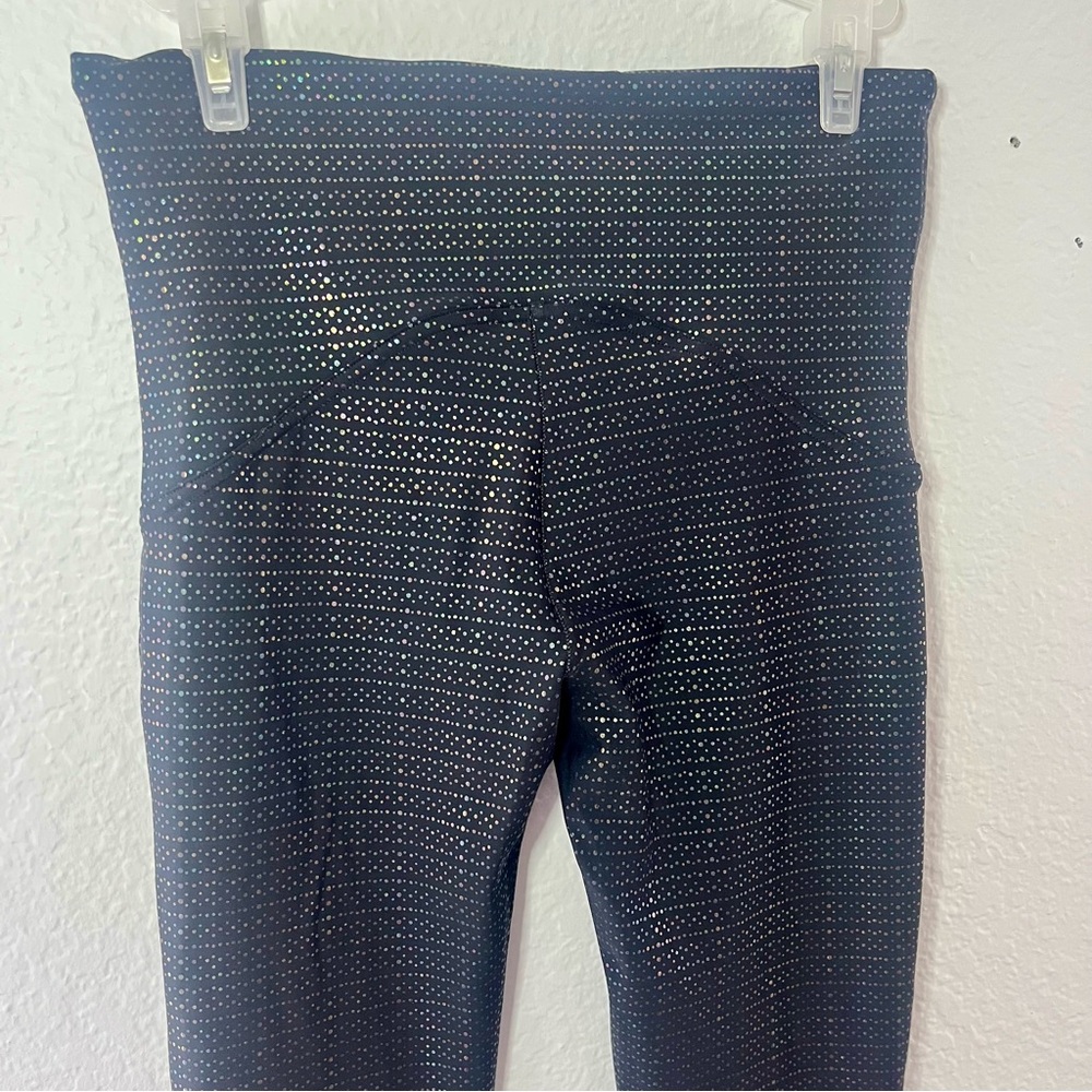 Spanx Metallic Mist 7/8 Leggings Size Medium - Picture 7 of 12